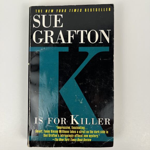 Sue Grafton Paperback Books Alphabet Mystery Kinsey Millhone A-D K Lot of 5 - Picture 11 of 11